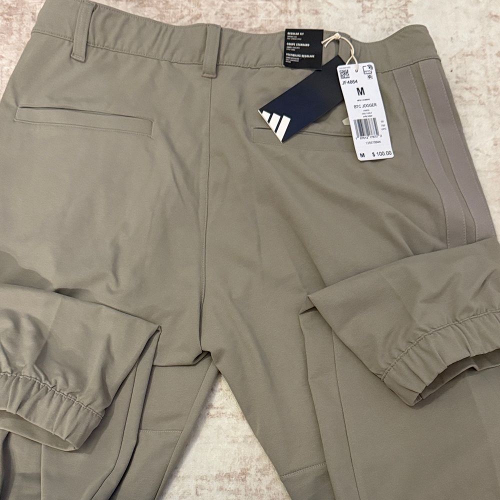 adidas Men's Jogger Pants in Light Olive/Taupe